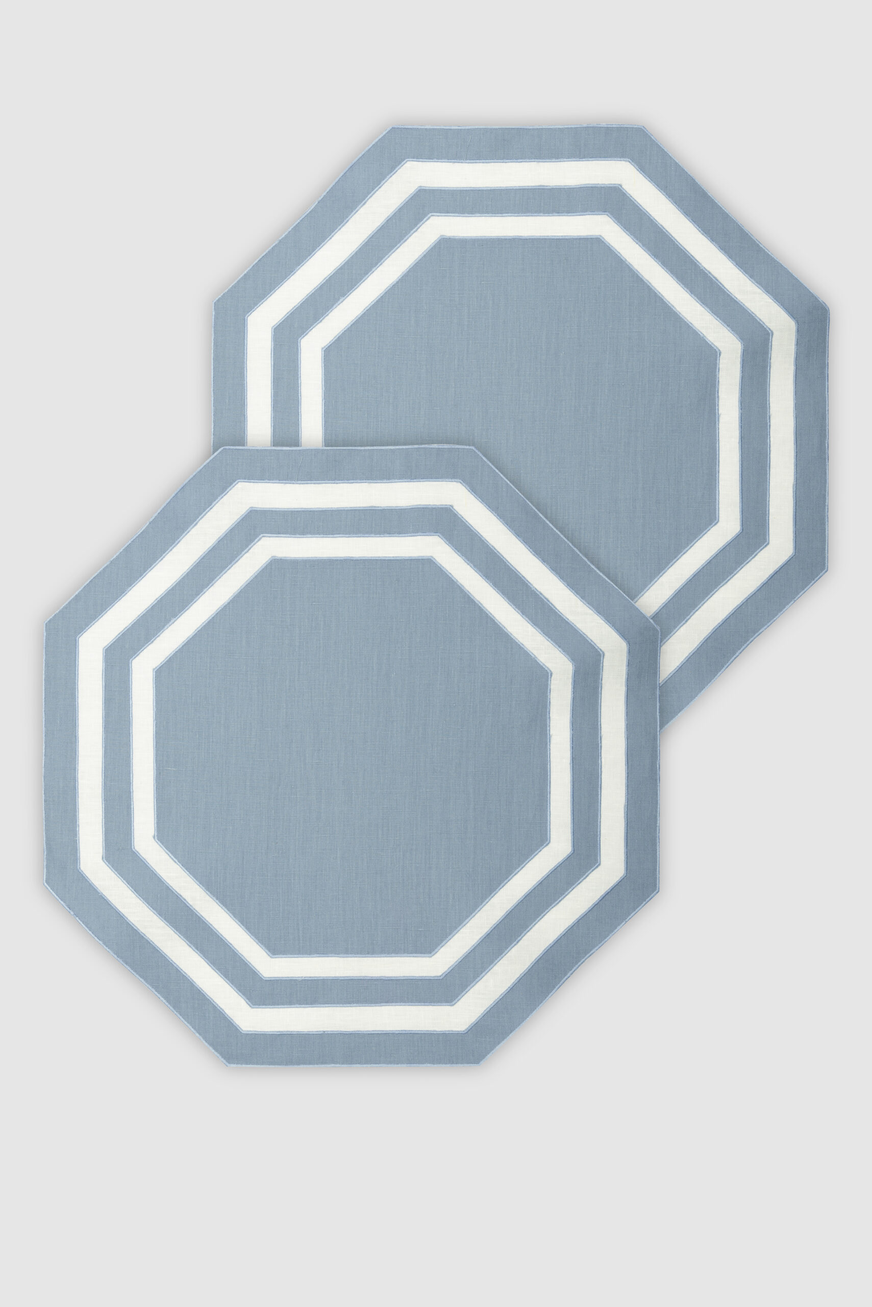 octo slate blue placemat