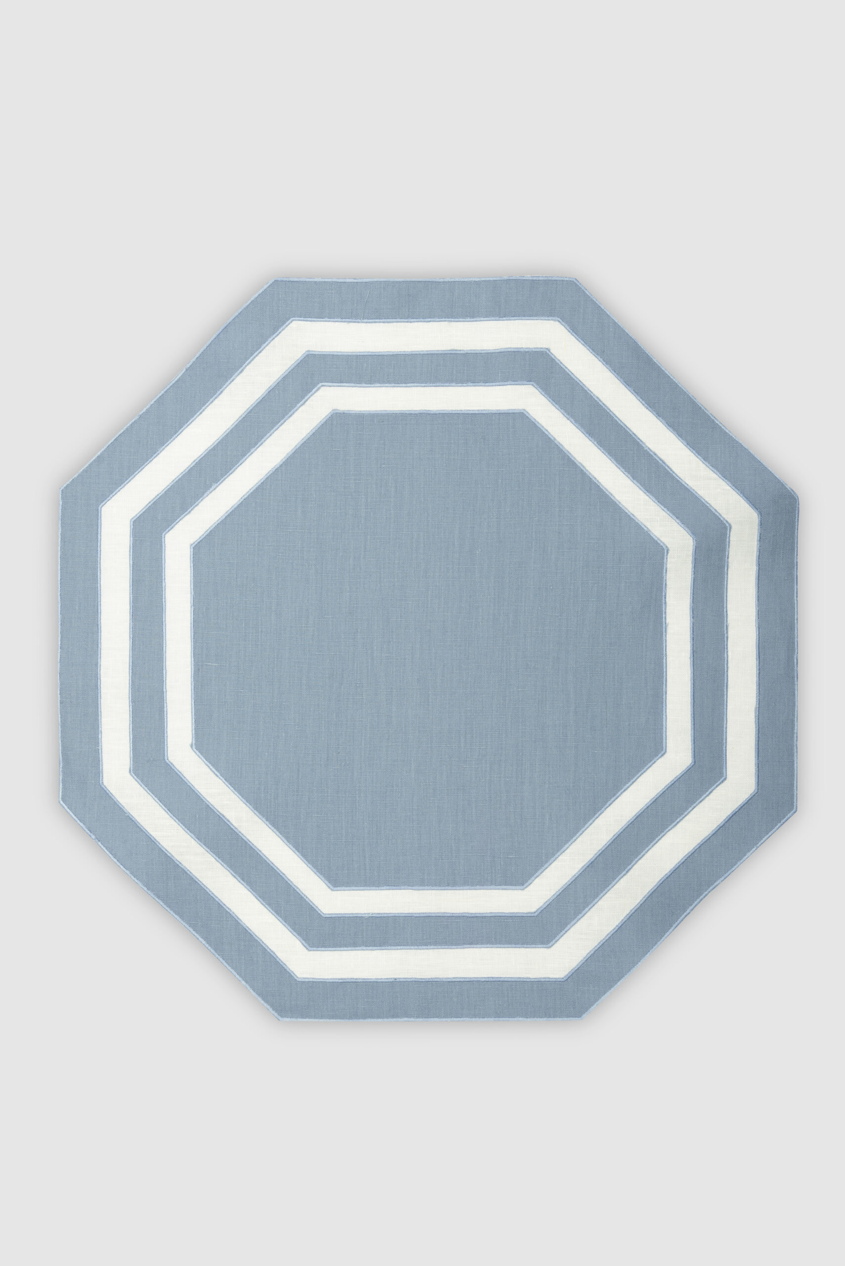 octo slate blue placemat