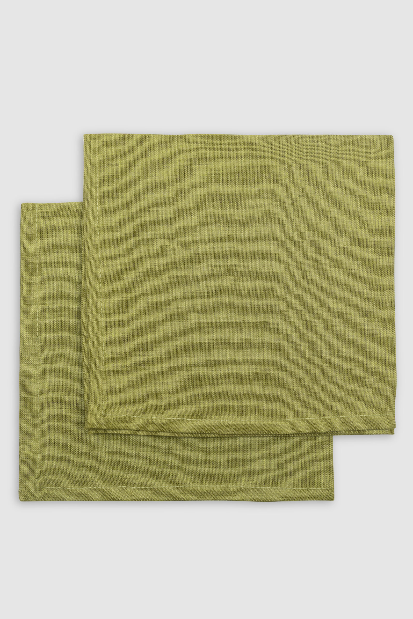 servilleta de lino verde