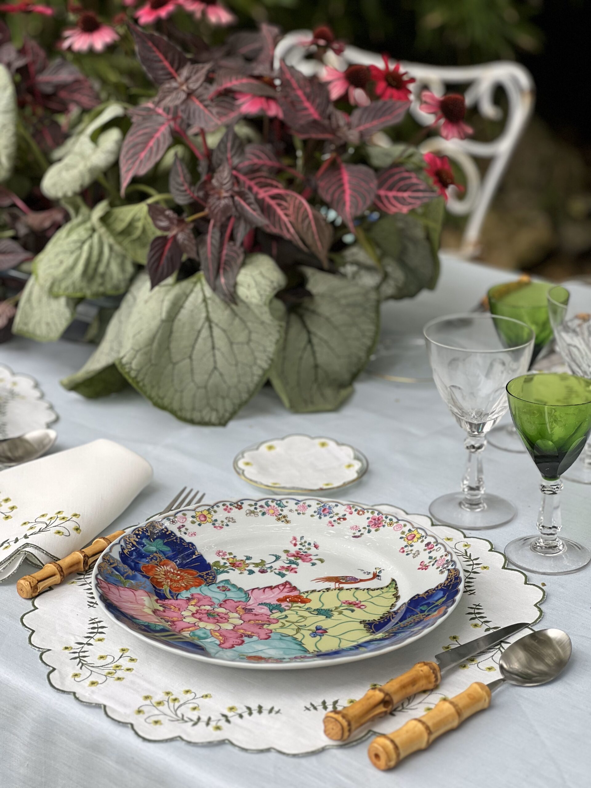 spring green placemat