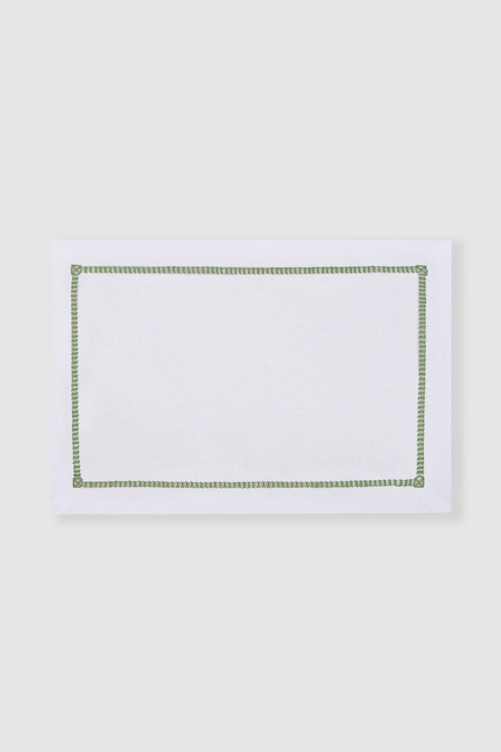 tokyo green linen placemat