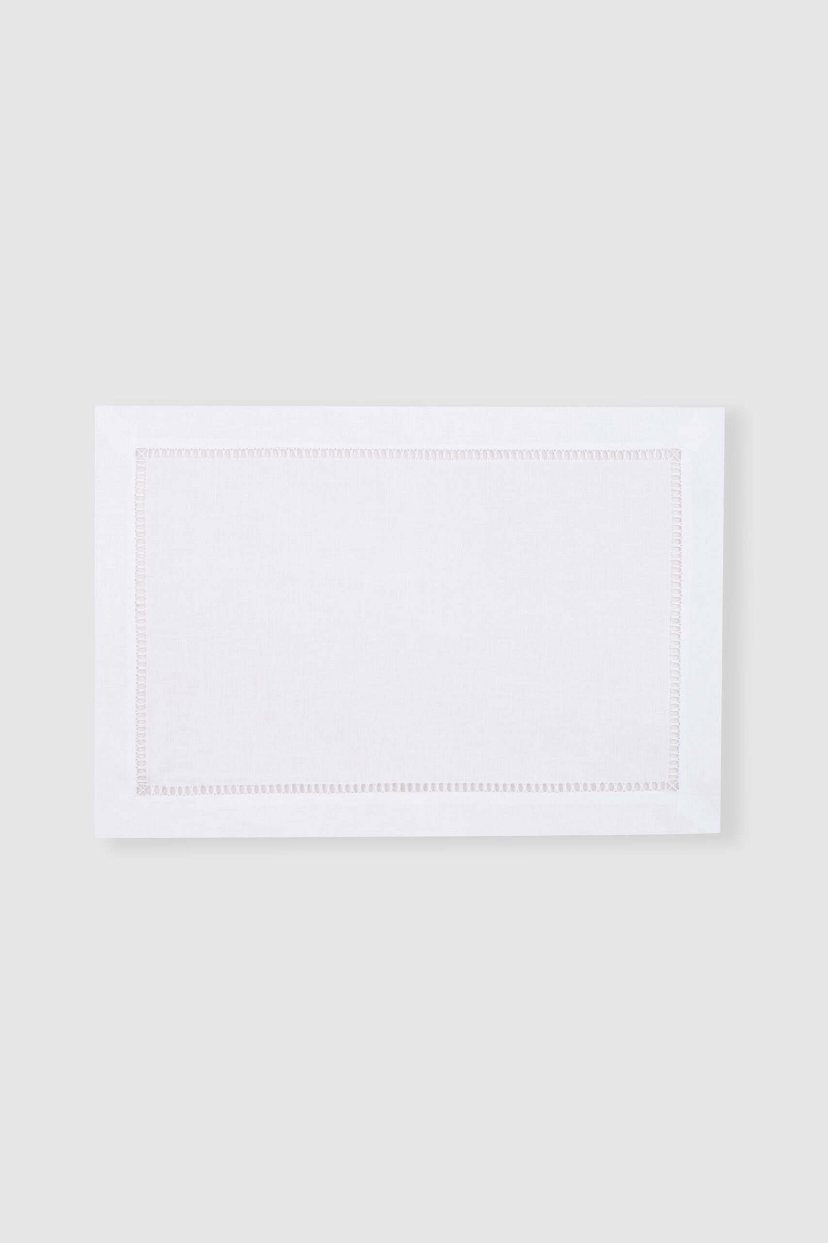 tokyo white linen placemat