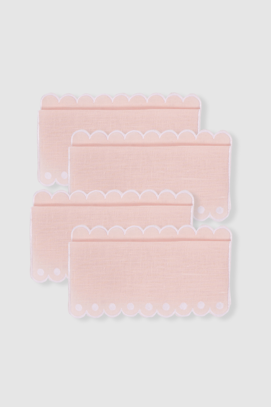 pack servilletas cocktail de lino bodoques pink