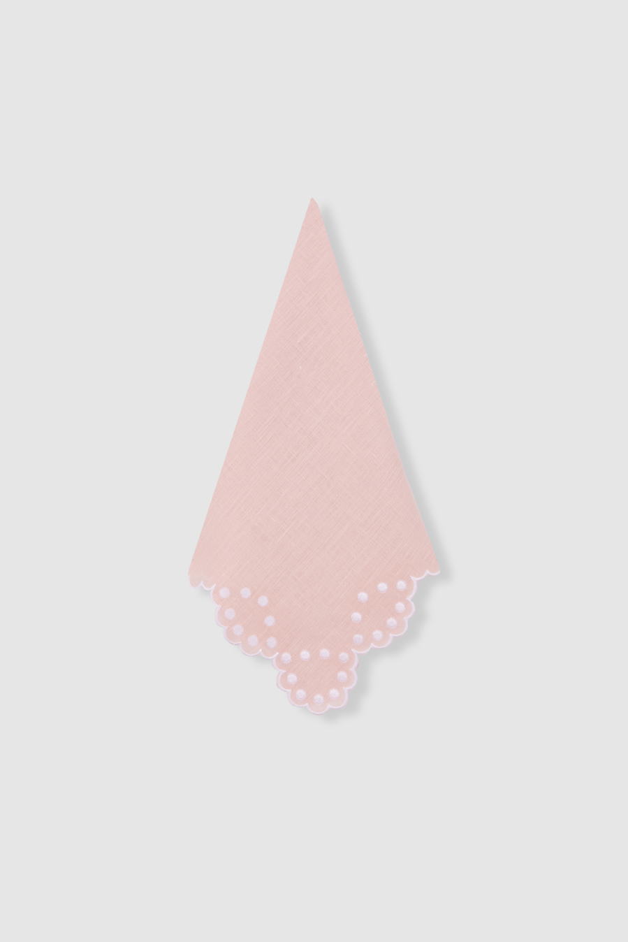 bodoques pink linen napkin