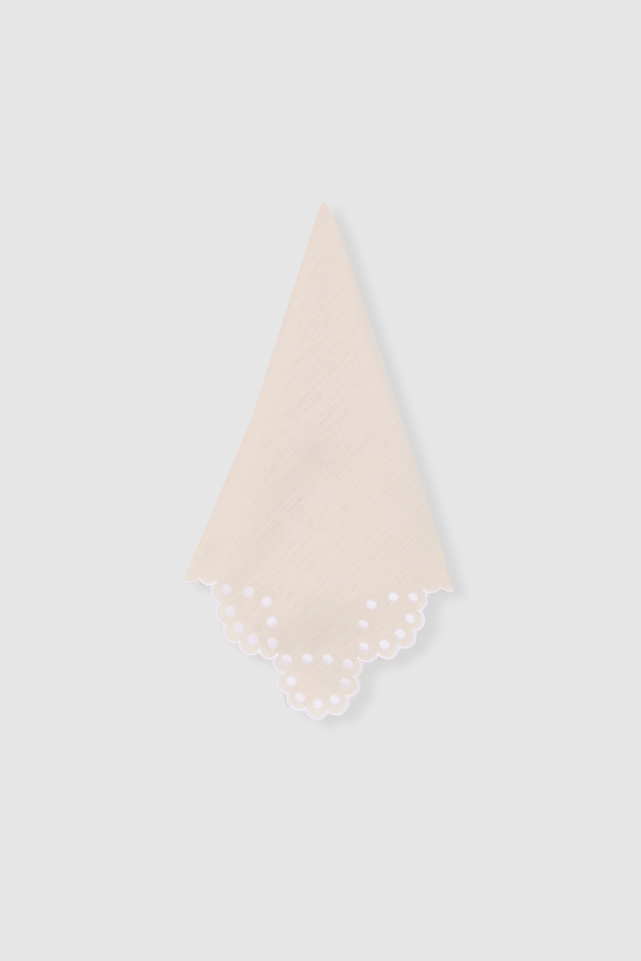 bodoques beige linen napkin