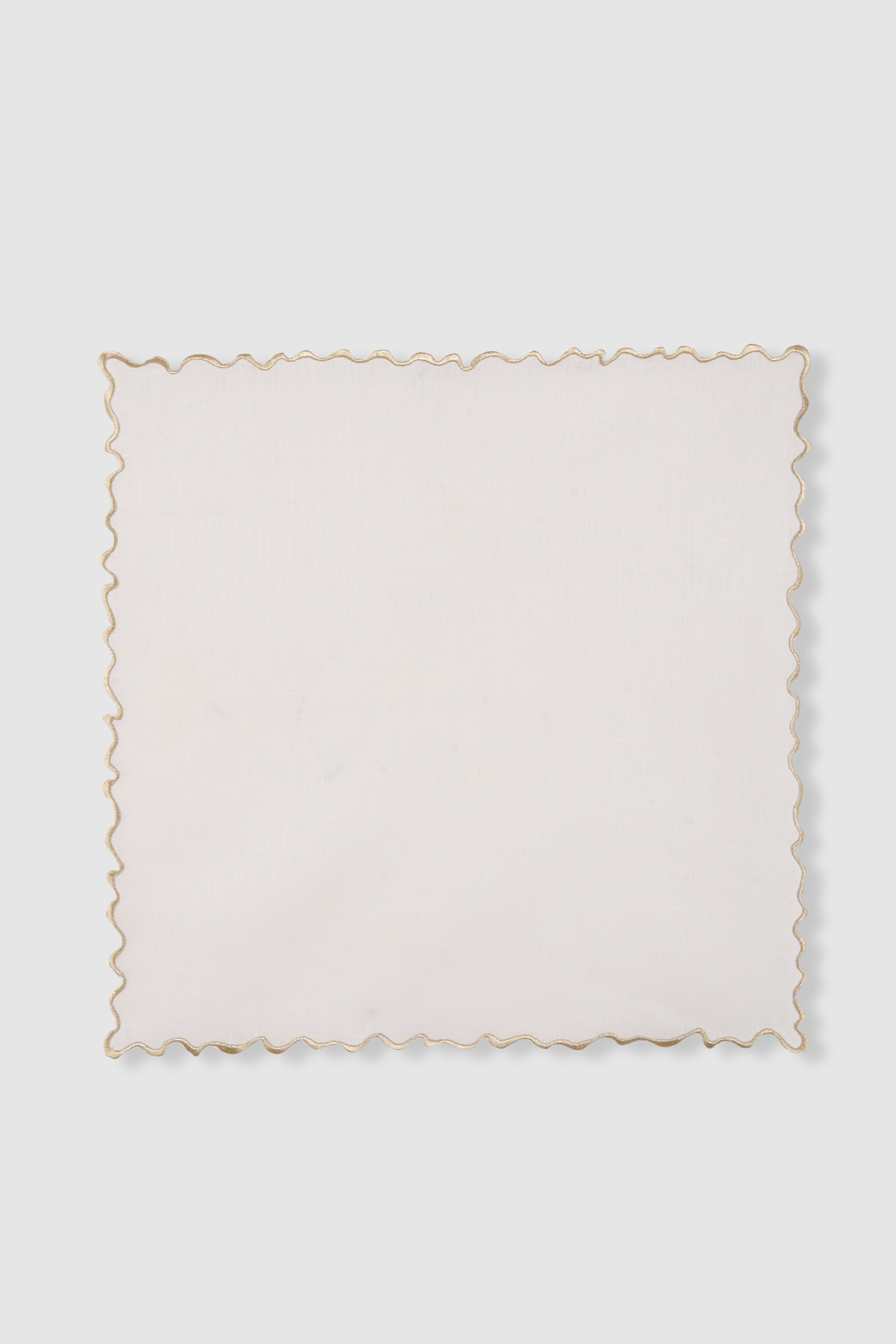 boreal off white linen napkin