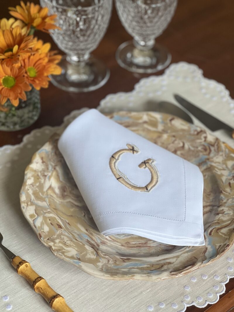 servilleta-lino-bordado-bamboo-embroidered-linen-napkin