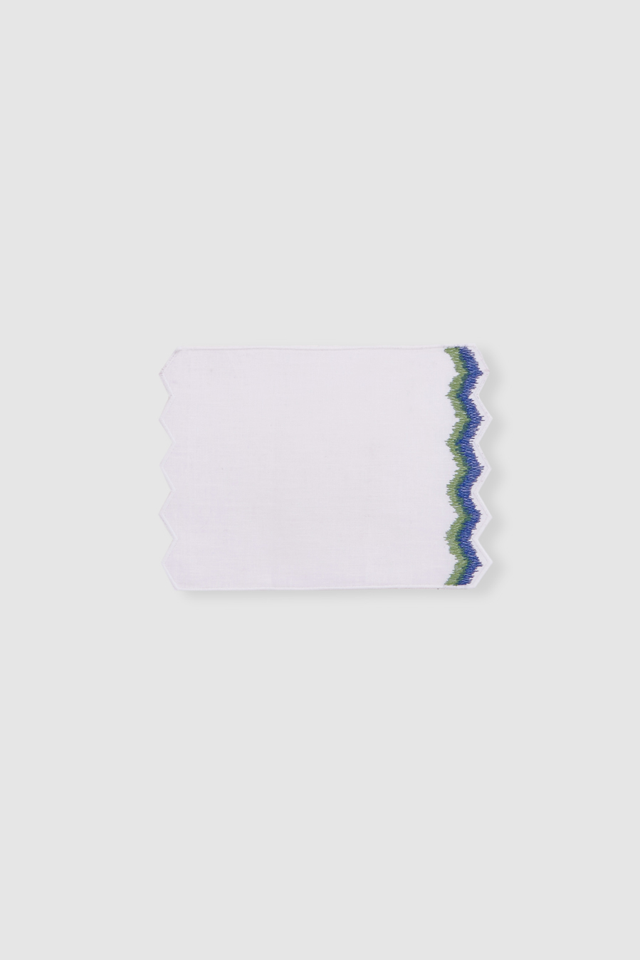 pack servilletas cocktail de lino mallorca white/blue/green