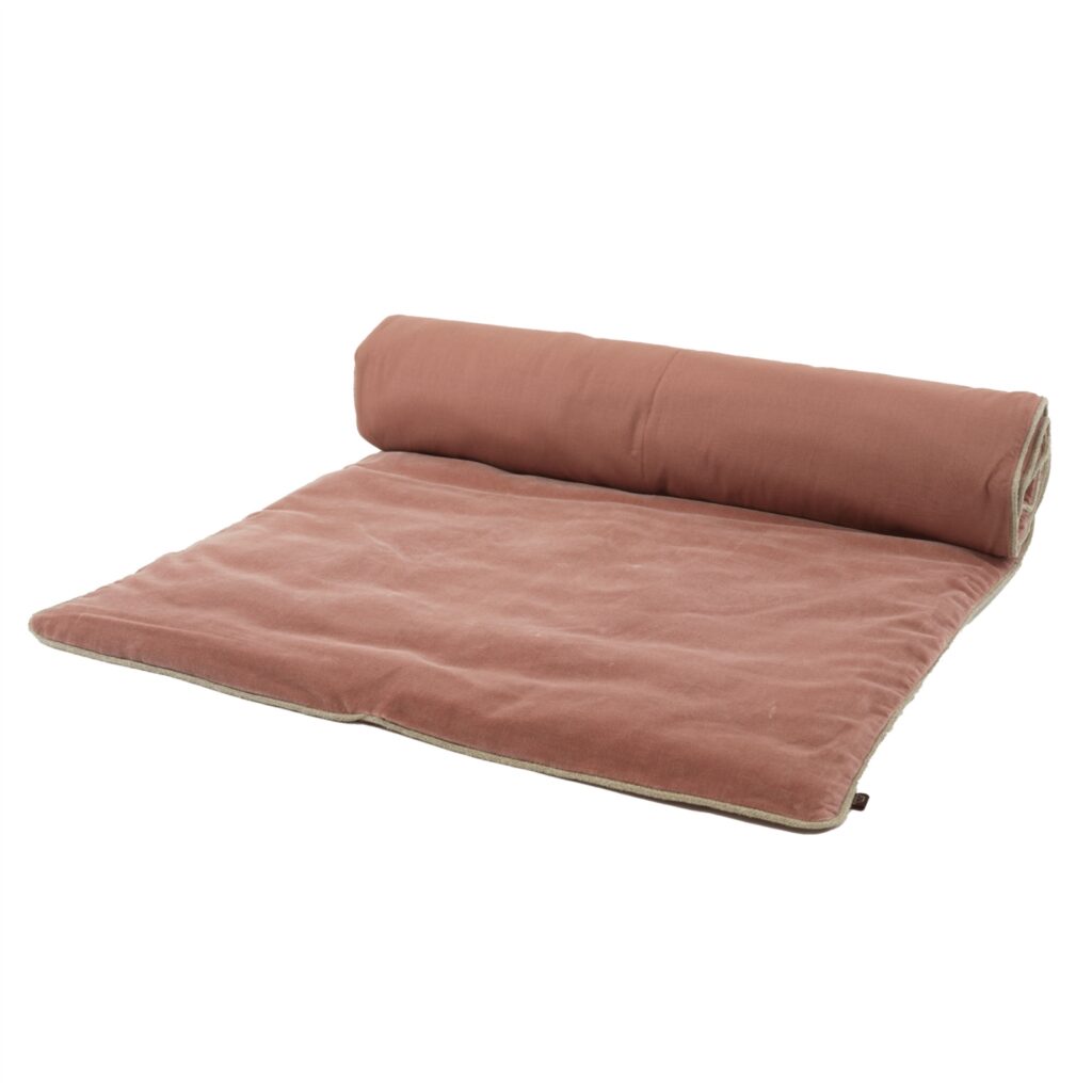 mocaccino velvet plaid