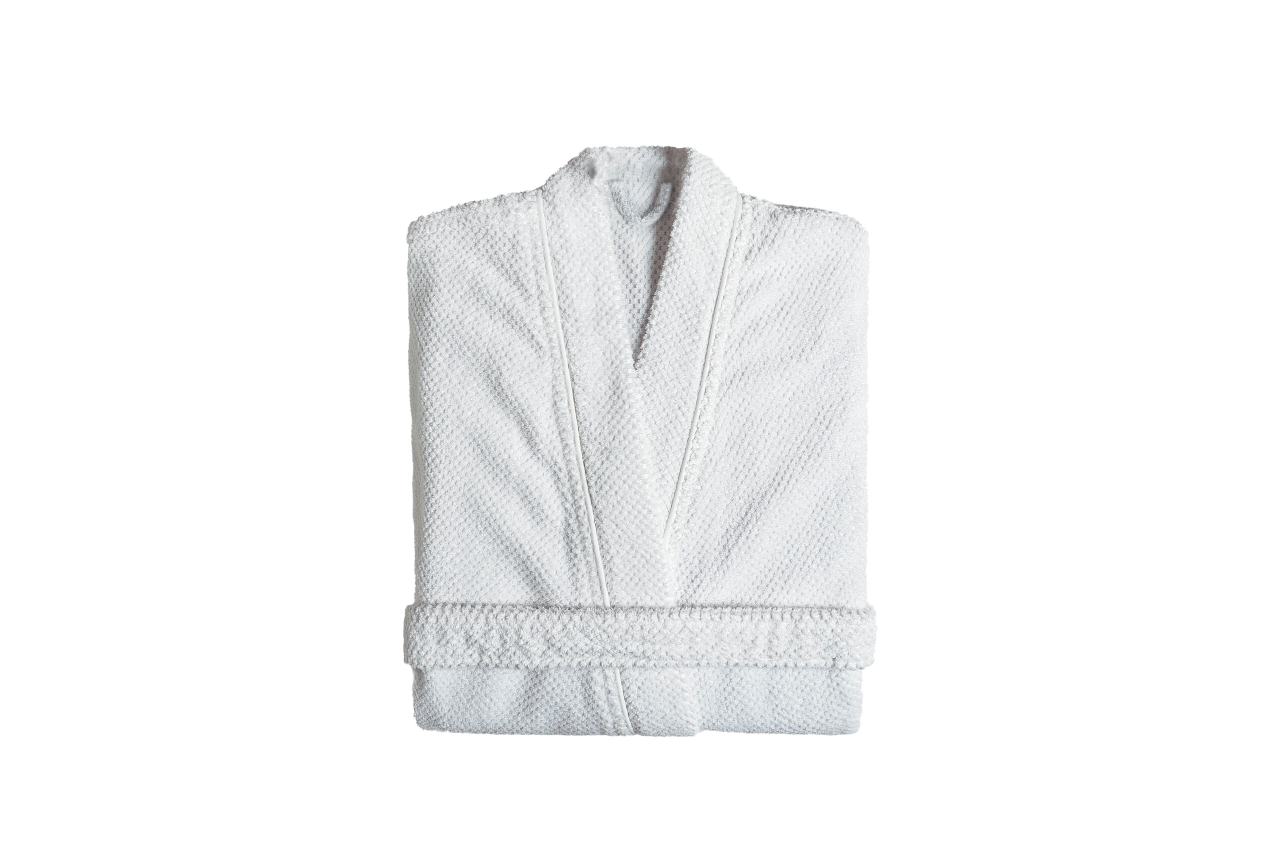 albornoz unisex algodon egipcio textura waffle