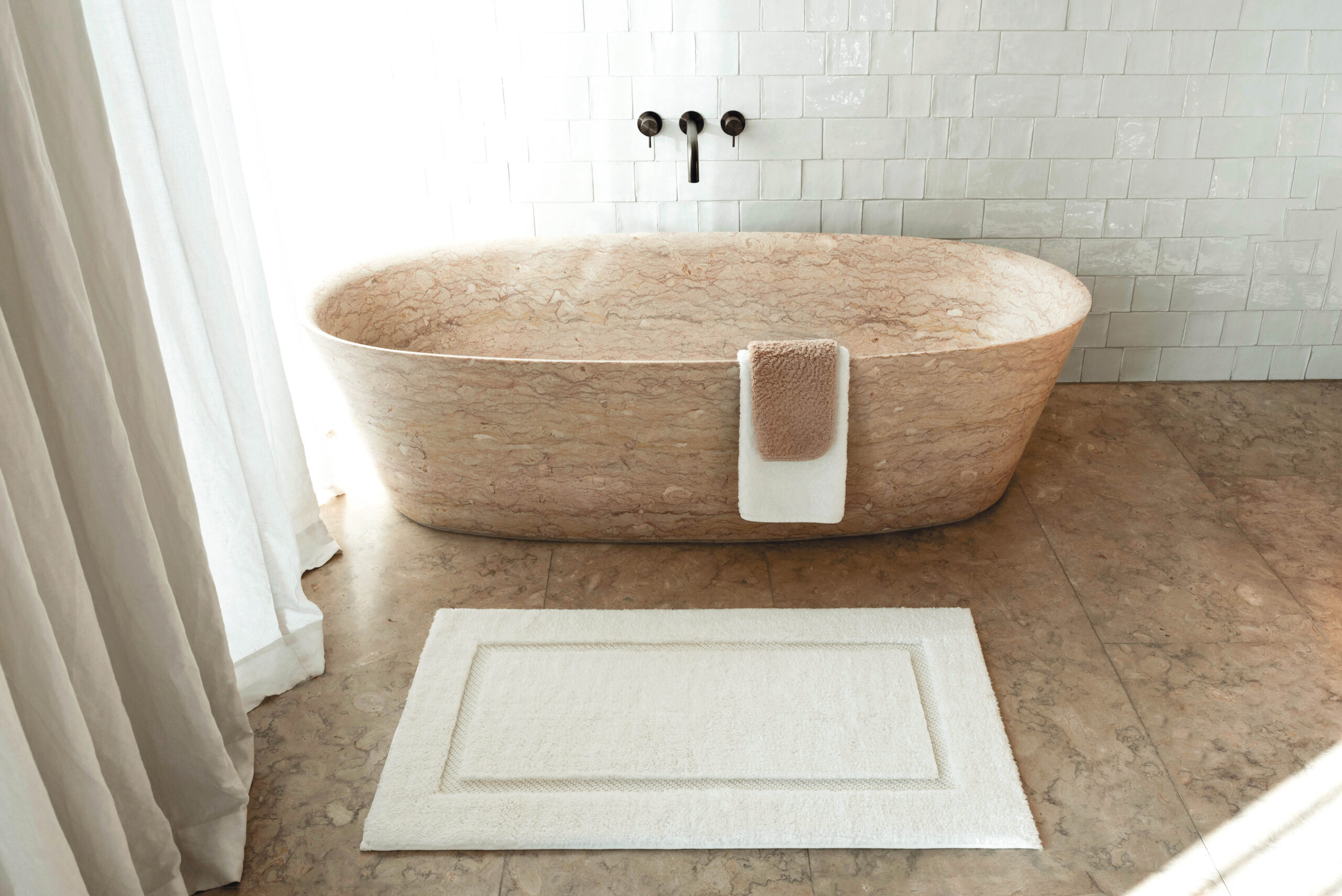 alfombra de baño algodon egipcio 2600gr