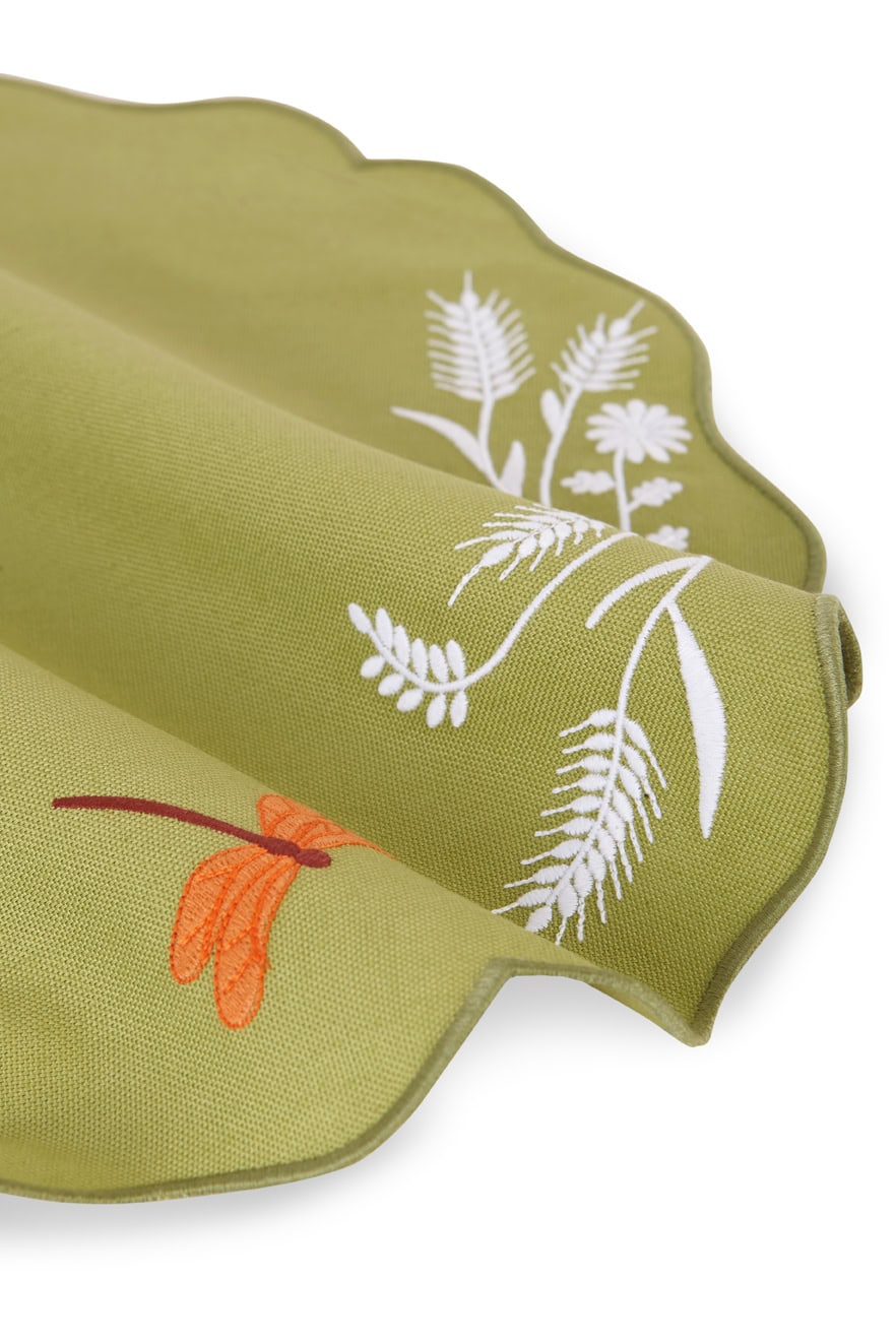 Manteles individuales Meadow Breeze oliva x Sushita - Imagen 2