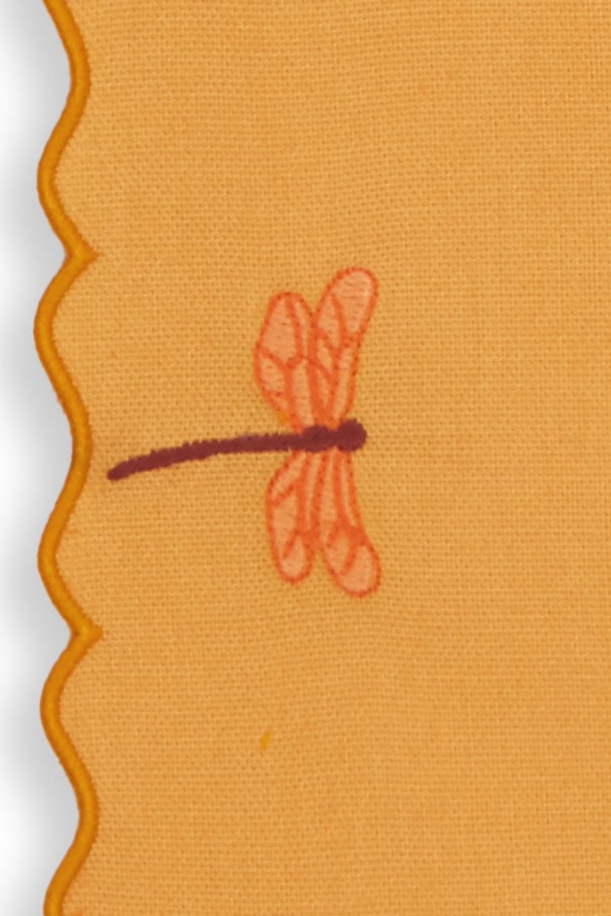Meadow Breeze Mustard Cocktail Napkins x Sushita - Image 2