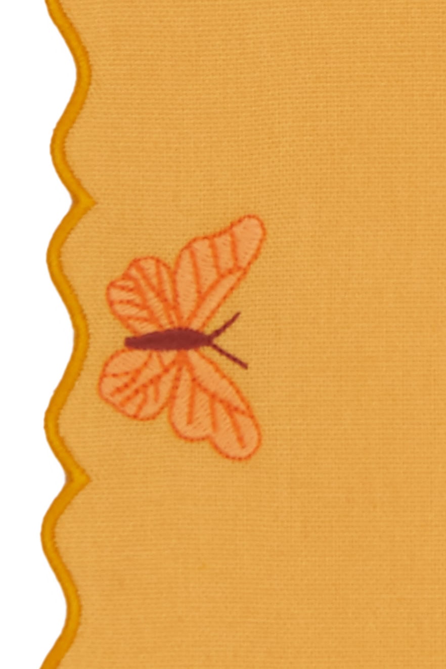 Meadow Breeze Mustard Cocktail Napkins x Sushita - Image 3