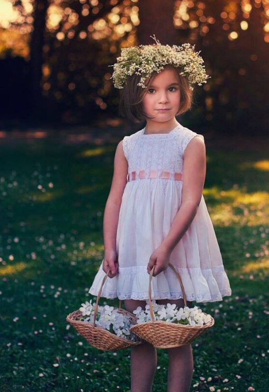 vestido arras niña