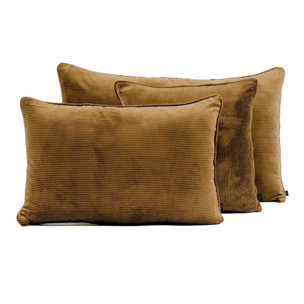 Hambourg cushion gold cotton viscose